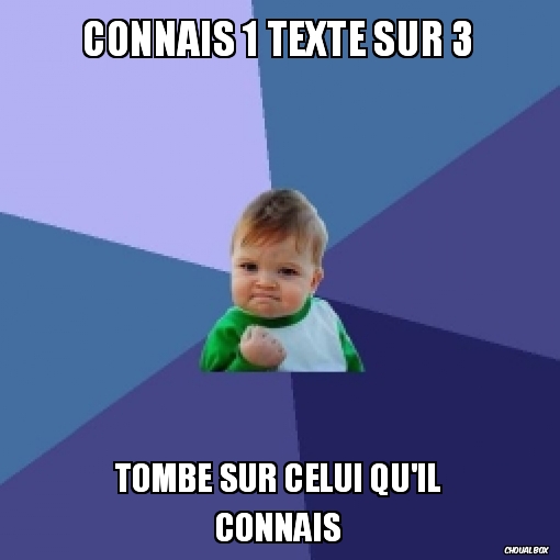 Oral d'anglais