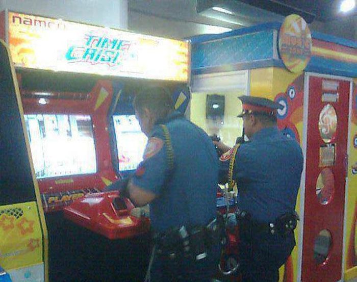 L'entraînement des policiers au tir