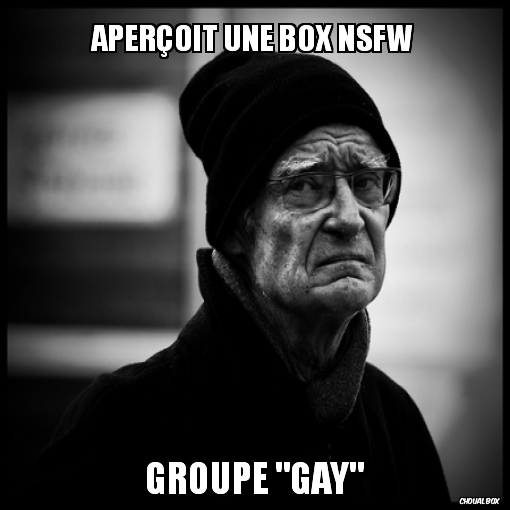 Aperçoit une box NSFW...