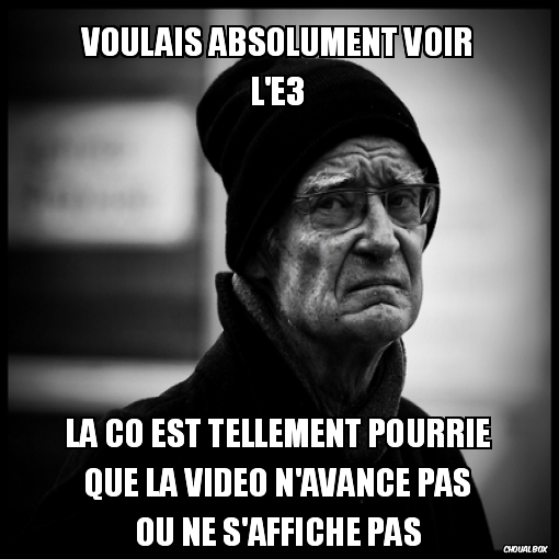 Marre de cette co pire qu'en carton...