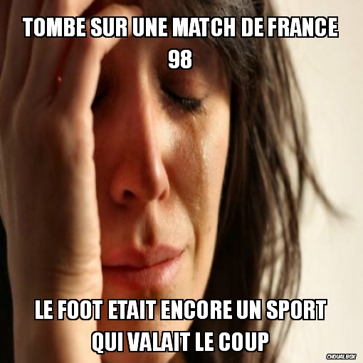 Le passé reste le passé...