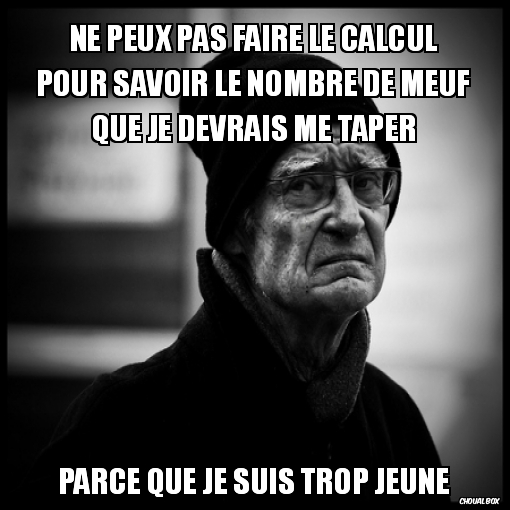 Ne peux pas faire le calcul