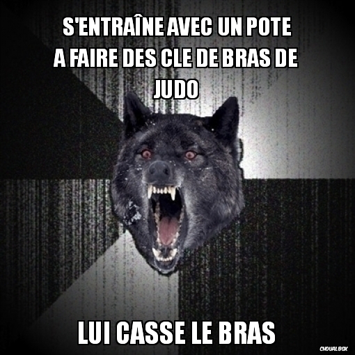 Le judo, c'est dangereux