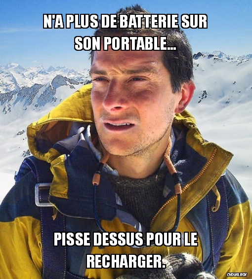 N'a plus de batterie sur son portable...