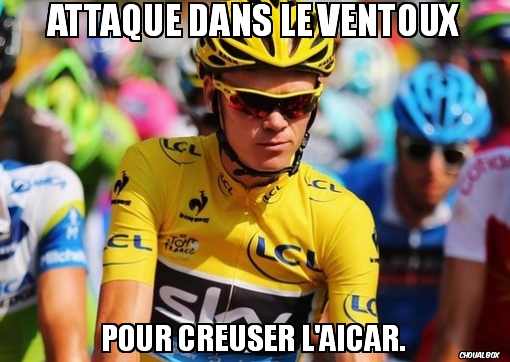 Attaque dans le Ventoux