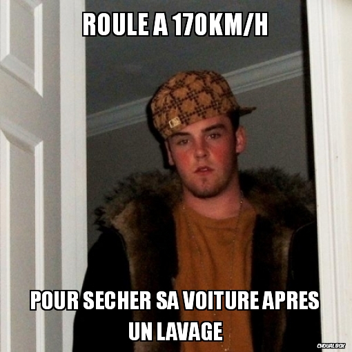 Roule à 170km/h