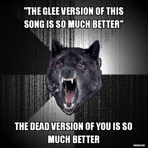 &quot;The glee version of this song is so much better&quot;