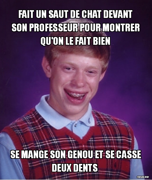 Faire un saut de chat