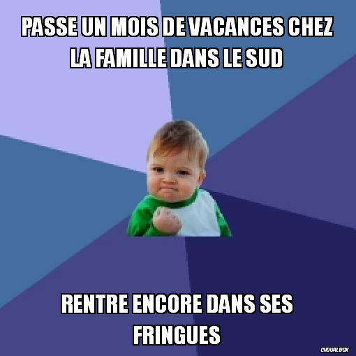 Passe un mois de vacances chez la famille dans le sud