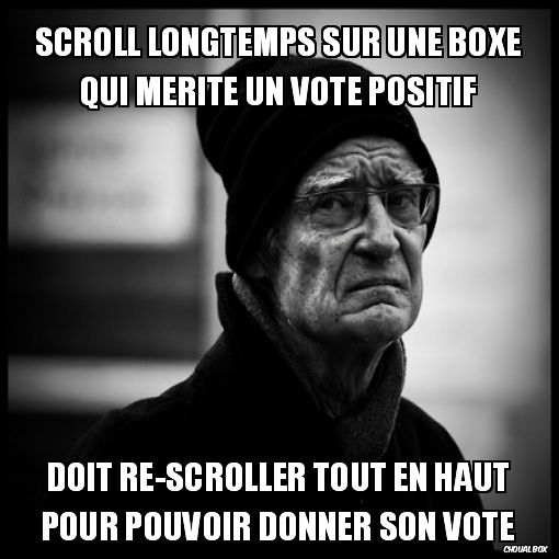 First world problem !