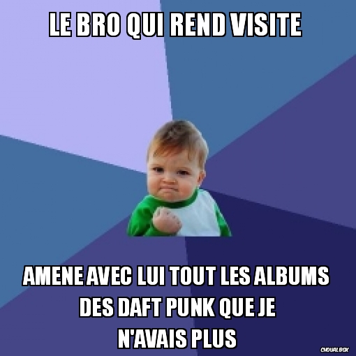 Le bro qui rend visite 