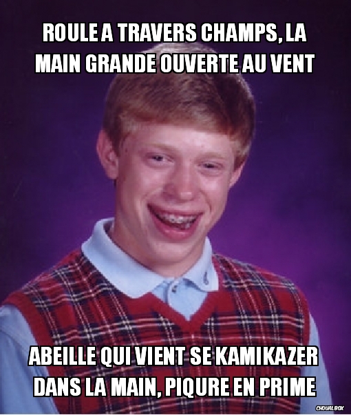 Les dangers de rouler en campagne