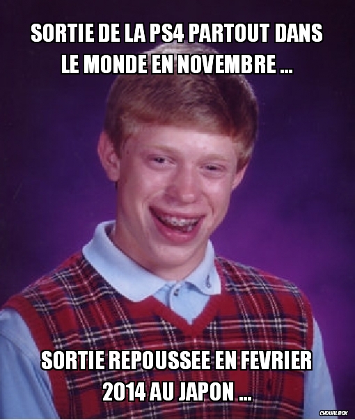 Sortie de la ps4 partout dans le monde en novembre ...