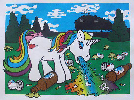 Commence a faire une overdose de pony