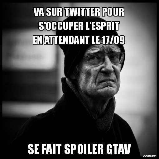 Va sur twitter pour s'occuper l'esprit en attendant le 17/09