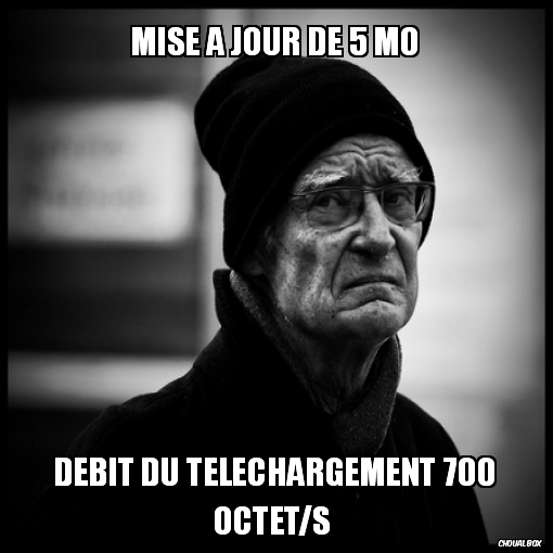 Mise à jour de 5 mo