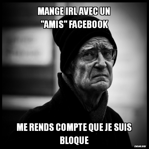 Mange IRL avec un &quot;amis&quot; facebook