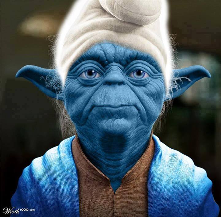 Yoda le schtroumpf