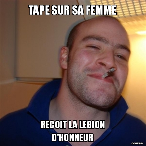 tape sur sa femme