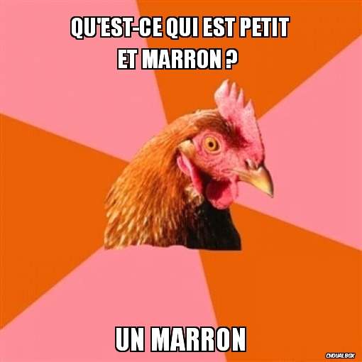 Il n'y a rien de raciste. 