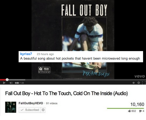 Une superbe chanson qui parle des hotpokets