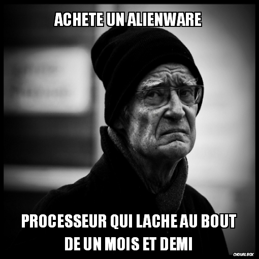 Achète un alienware