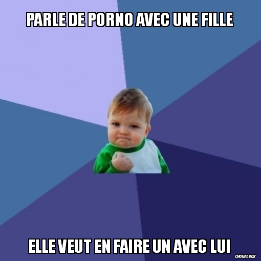 Parle de porno avec une fille
