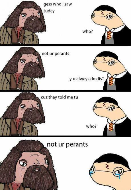 Hagrid y u do dis?