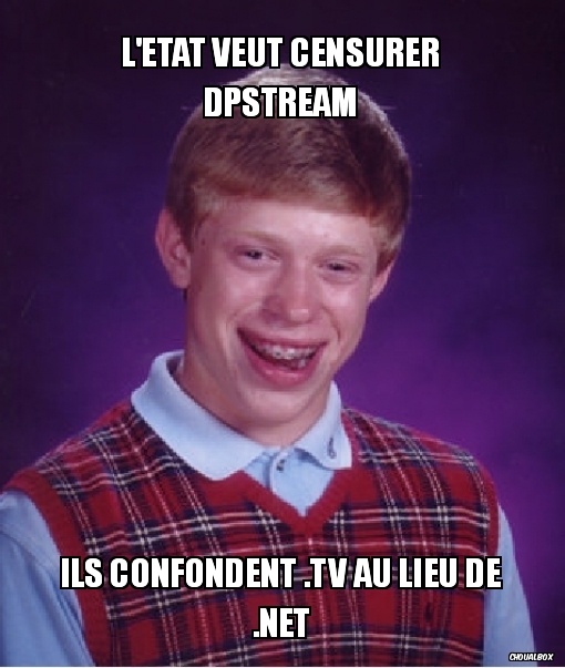 L'état veut censurer DpStream
