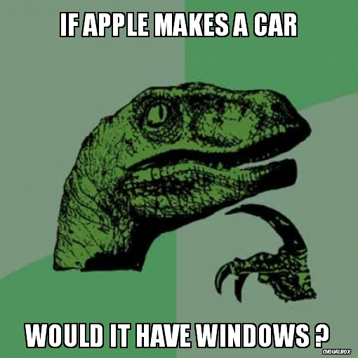 If Apple makes a car
