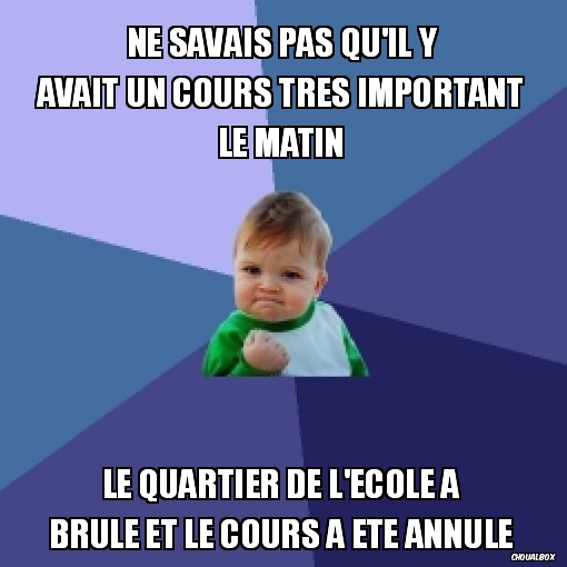 Dark Side success kid