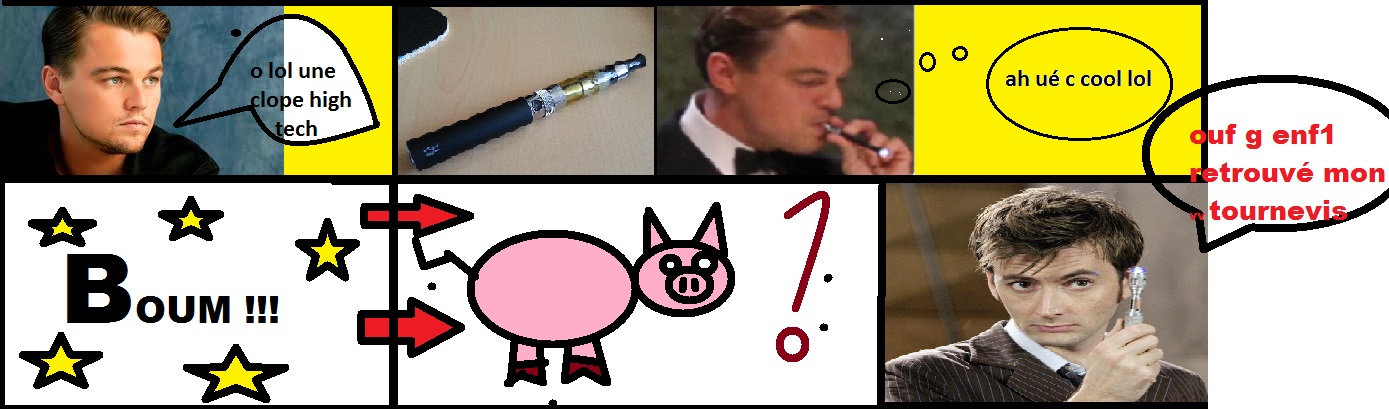 La clope éléctro j'te nique