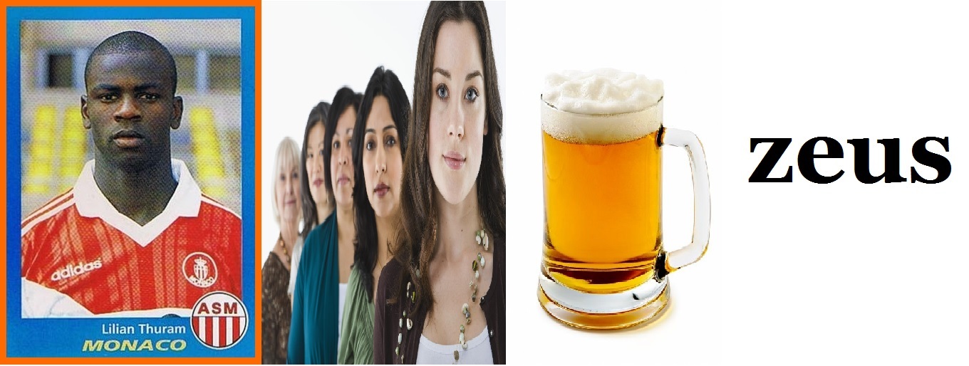 Thuram, des femmes, et de la bière, nom de dieu !!!