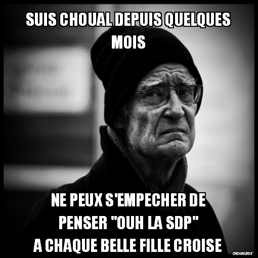 Putain d'influence ! Sortez de ma tête. 