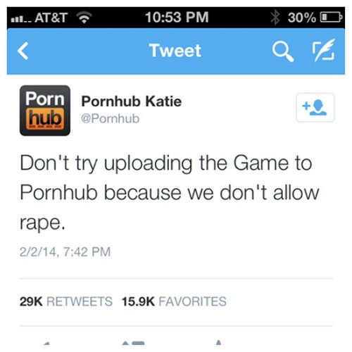 Pornhub et le Superbowl