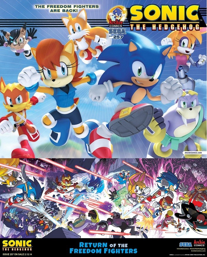 [Comics] Sonic et sa bande s'offrent un lifting !