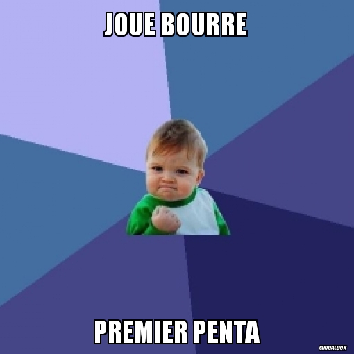 Joue bourré