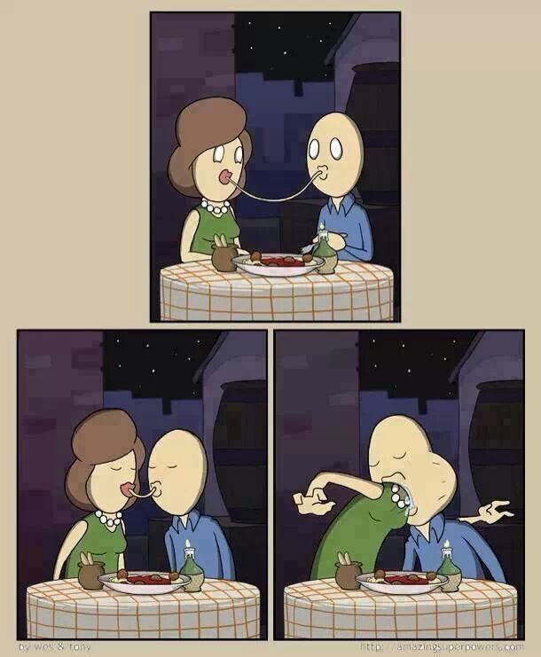 La saint valentin au restaurant 