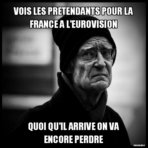 Je les ai surtout entendu plus que vu