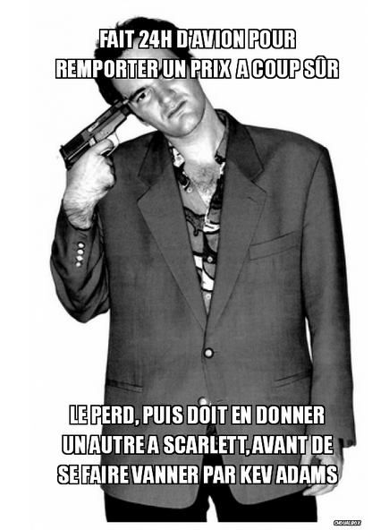 Les césars de Tarantino