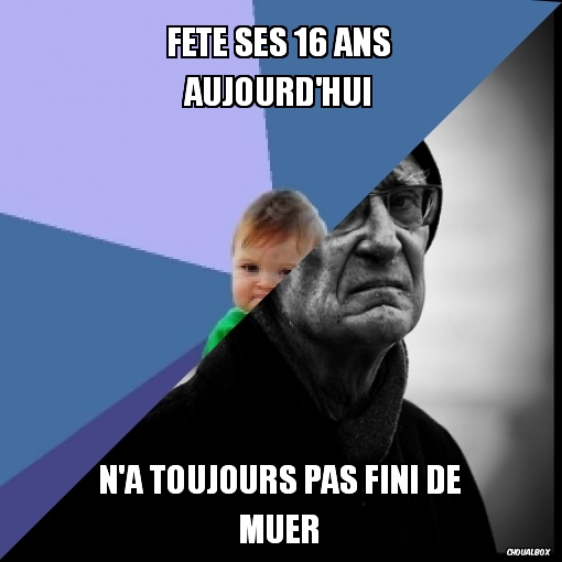 C'est aussi mon anniversaire !