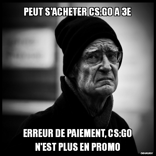 Peut s'acheter CS:GO à 3E