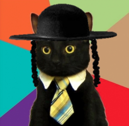 Jew Business Cat