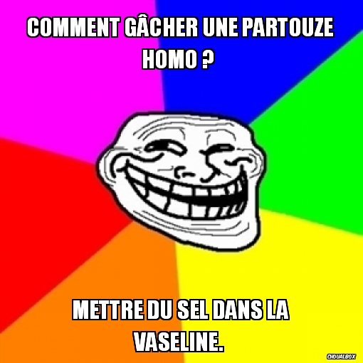 Comment gâcher une partouze homo ? 