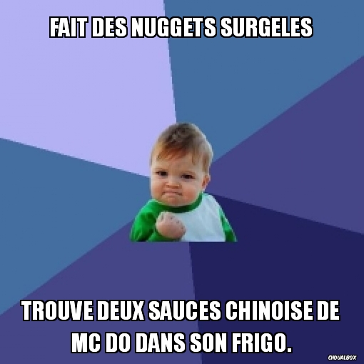 fait des nuggets surgeles