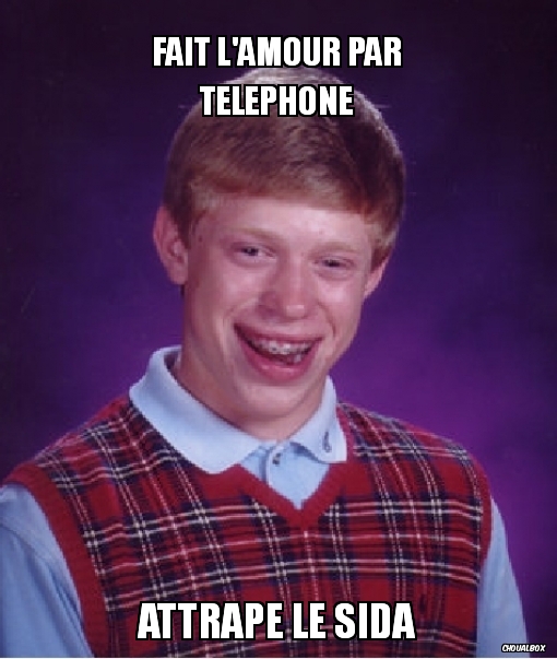 Fait l'amour par téléphone