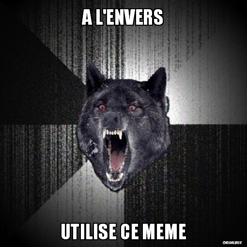 A l'envers