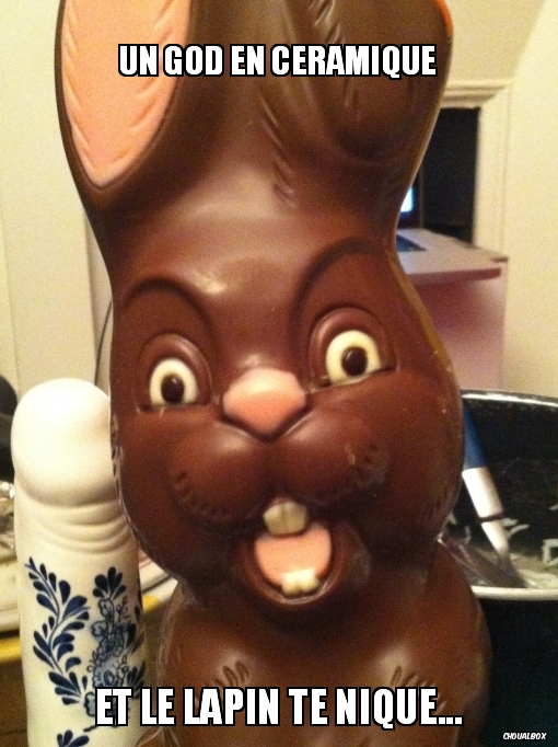 Un god en céramique