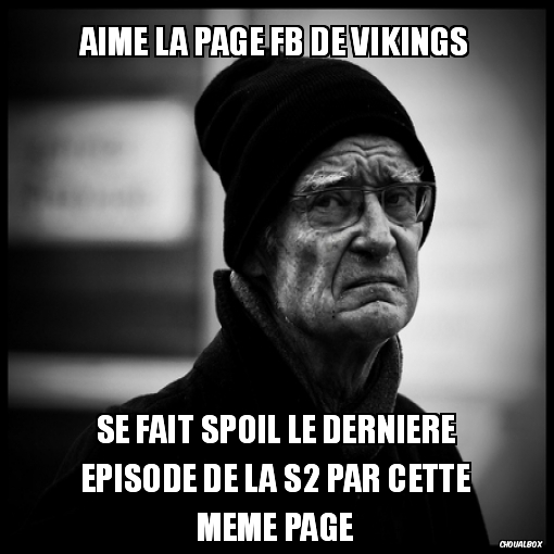 Aime la page FB de Vikings