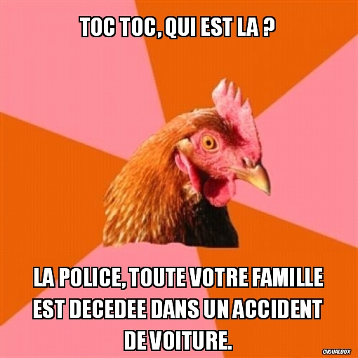 Toc toc, qui est là ?